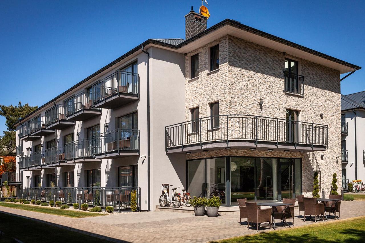 Flauta Hotel Niechorze Buitenkant foto